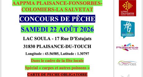Concours de pêche au lac Soula