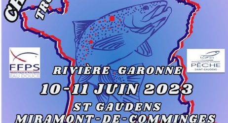 Épreuve du championnat de France de pêche de la truite aux appâts naturels