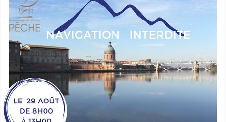 Navigation interdite sur Garonne